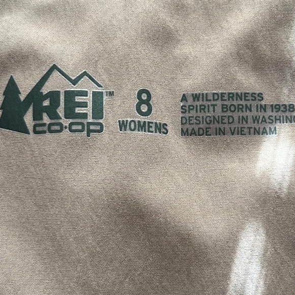 REI Co-op Women's Quick Dry Brown Hiking Pants Size 8 - Picture 7 of 9